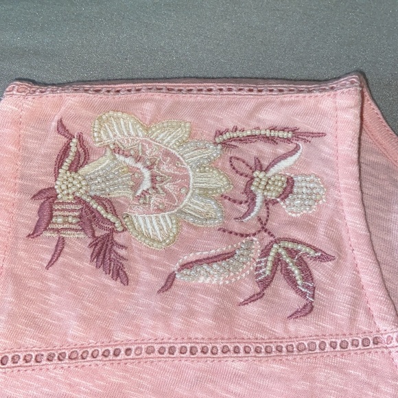 “Celestial Blue” Sleeveless Top XL Pink - Picture 4 of 8